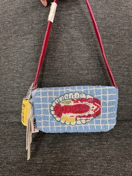 no brand Handbags - NWT Handmade Beaded Lobster Bag Butter Charm viral release India